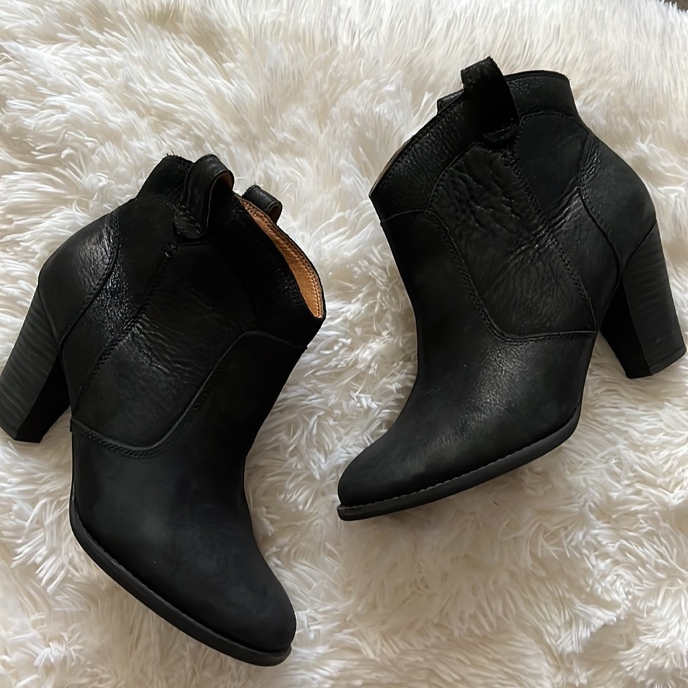 Leather Booties - image 7